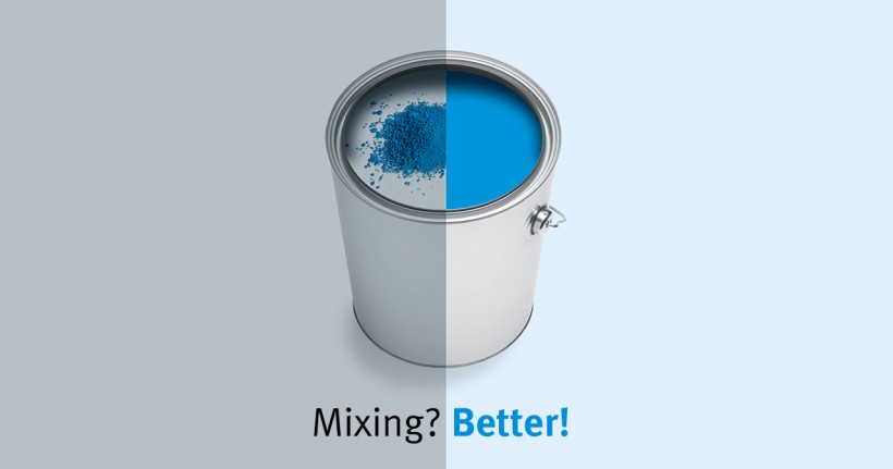 Bulk materials mixing