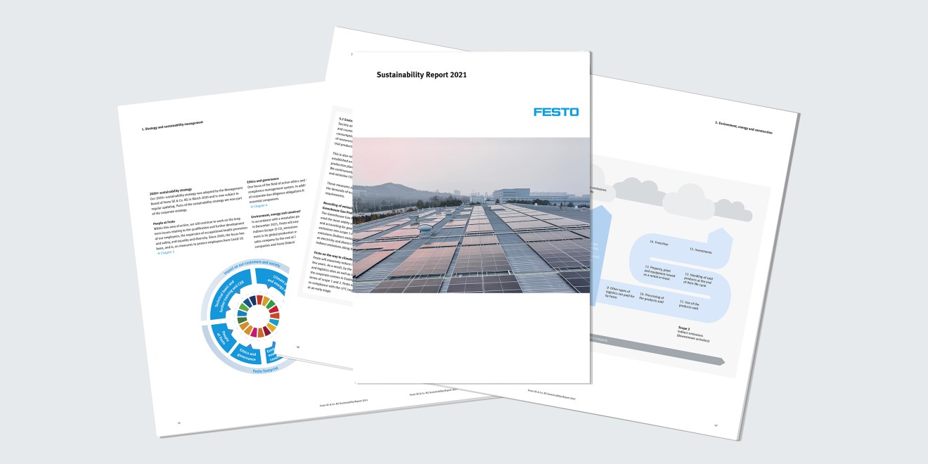 Festo 지속 가능성 보고서 2021
