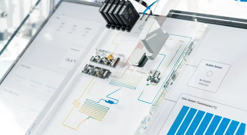 Diffusion bonded manifolds: sensor integration