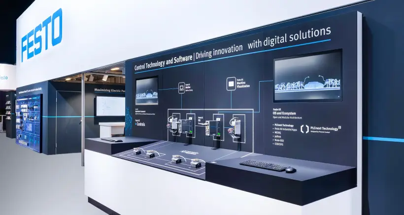 Festo Control Technology and Software Komponenten für die SPS 2025