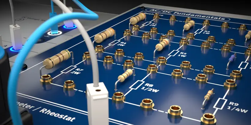 Close-up of an Electeo Learning Board