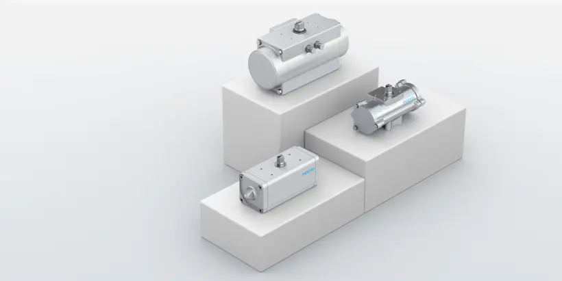 Rotary actuators DFPD, DFPD-C, DAPS