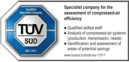 Logo TÜV Festo Energy Saving Services