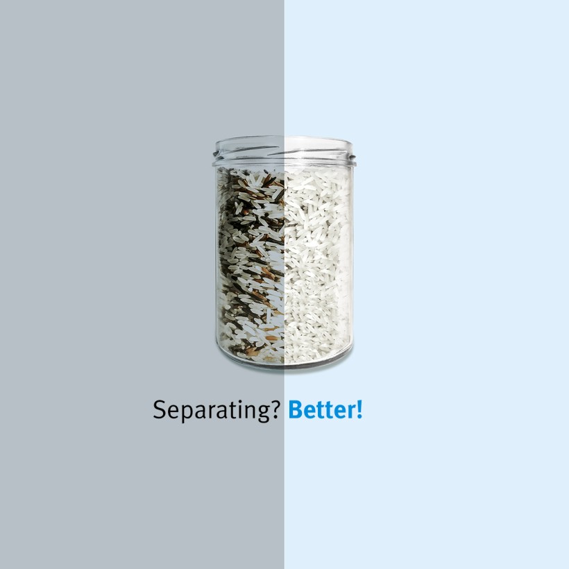 Separacja materiałów sypkich
