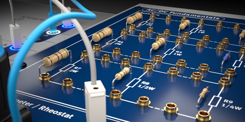 Close-up of an Electeo Learning Board