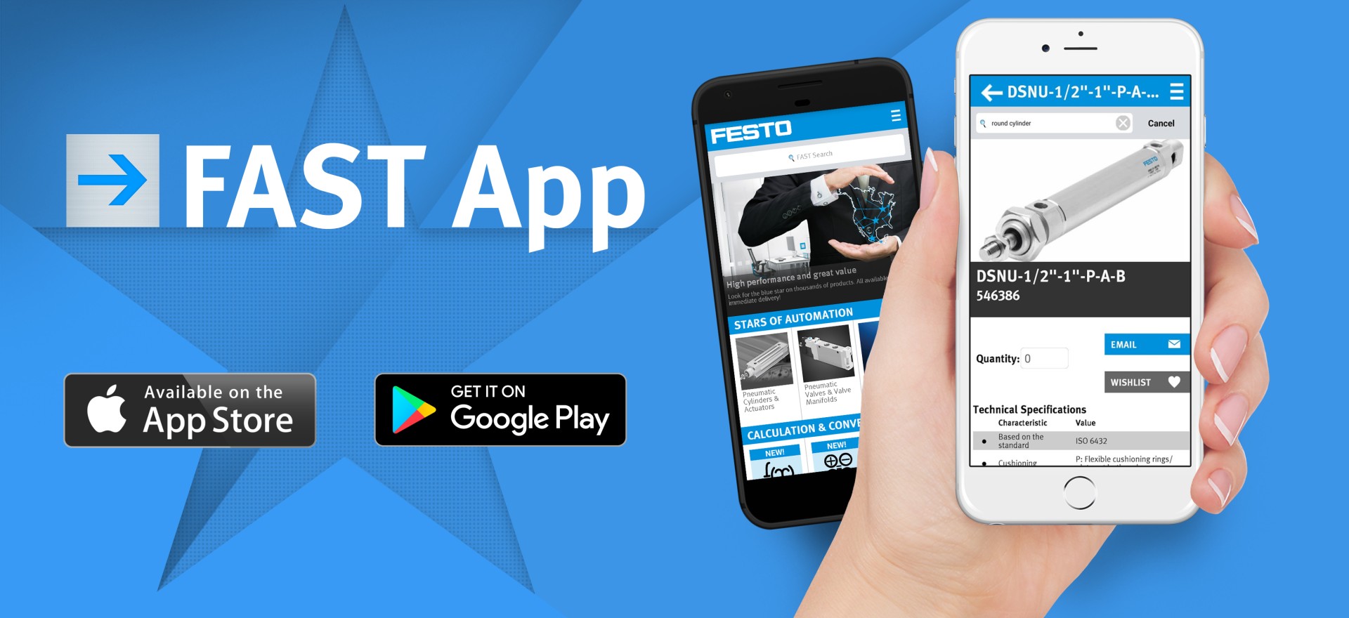 Festo FAST Mobile App