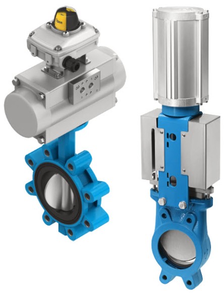Process valve units
