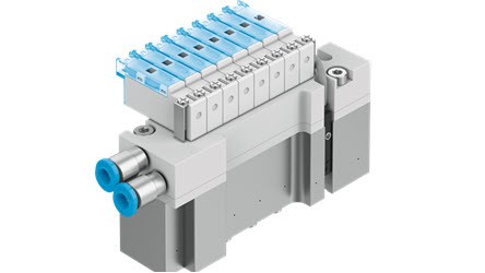 Příklad subsystému od společnosti Festo připraveného k instalaci
