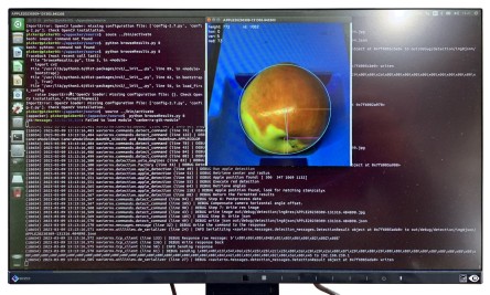 Vision systems with intelligence determine orientation