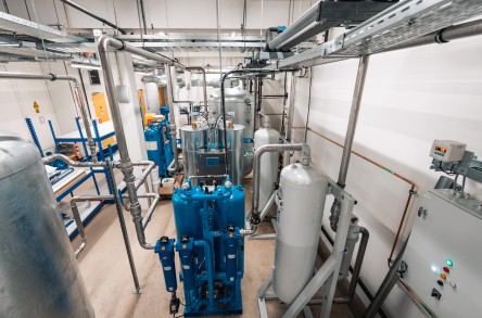 TNO Overview of the compressed air room
