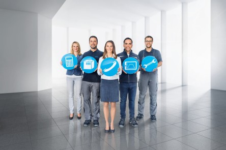 customer services team