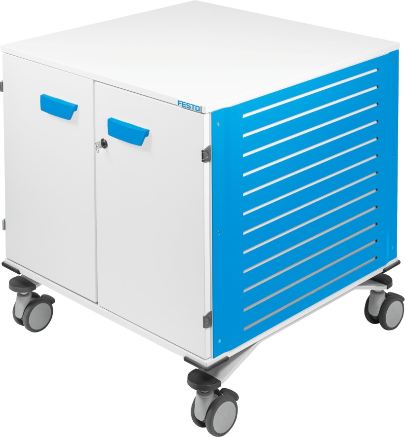 Frameline® Rollwagen für Motorenprüfstand
