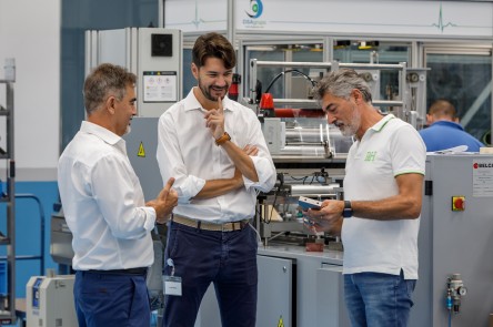 Francisco Javier Pérez, Jacob Jimenez y Agustín Algeciras, Dirección Técnica de DSA.