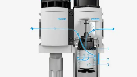 Levegő-előkészítő egység