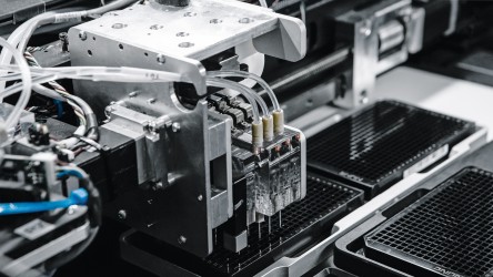 sistema handling con testa dosatrice VTOE e EHMD