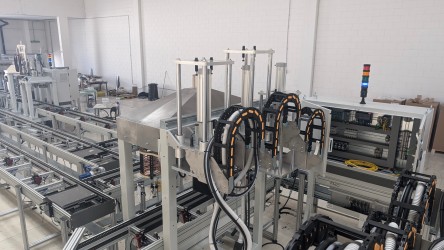 linee di assemblaggio industriali flessibili realizzate da EL-SY con tecnologia Festo