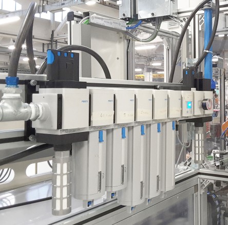 assemblaggio automazione industriale Gefit Festo