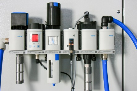 trattamento aria con sensore di portata SFAM Festo