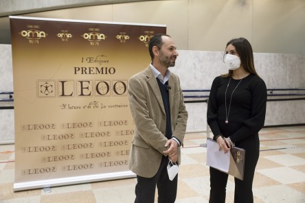 Alberto Coccoli intervistato durante il premio 