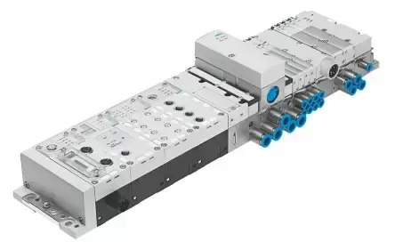 E/S eléctrica Festo CPX/MPA con terminal neumático y controlador CODESYS