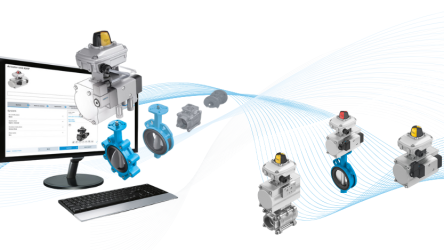 Save time configuring your process valve units