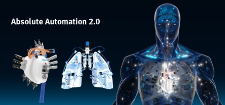 Heart of absolute Automation 2.0 - heart and lungs theme with humanoid