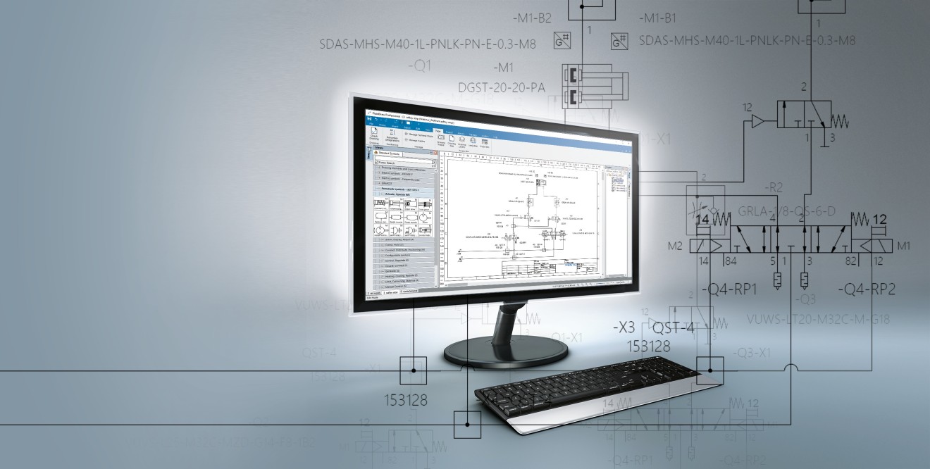 Imagen de FluidDraw, un software de Festo
