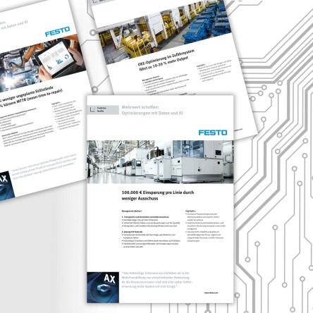 Predictive maintenance with Festo AX