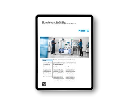 couverture de la brochure Système d'apprentissage DCS pour la formation 