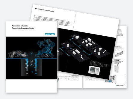 Brochure automatisation d'hydrogène vert