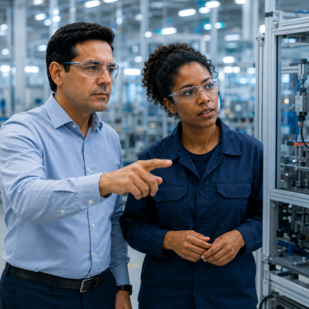 The skills gap often appears through daily operations