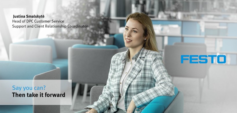 Festo Lithuania Senior sales operations specialist job opportunity