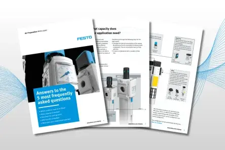 Thumbnail image of the whitepaper on compressed air preparation