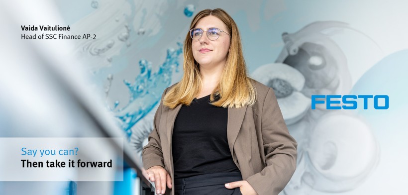Festo Lithuania Accounting Specialist job opportunity
