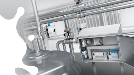 Automatización industrial para productos lácteos