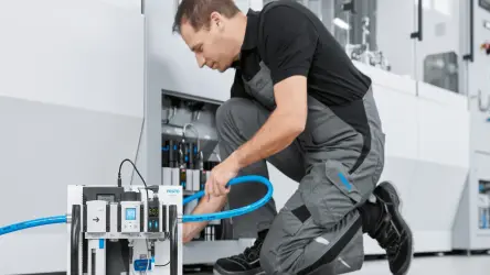 Compressed air consumption