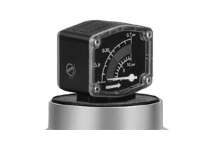 Image of a differential pressure gauge