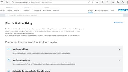 pantalla con electric motion sizing