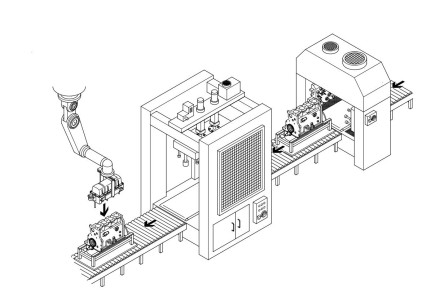 Ilustración del uso de sensores específicos para la industria automovilística y de la máquina herramienta