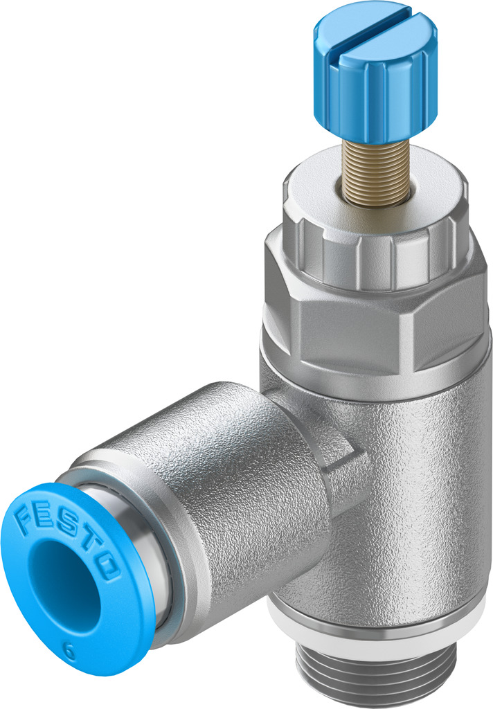 Oneway flow control valve GRLA1/8QS6RSD Festo USA