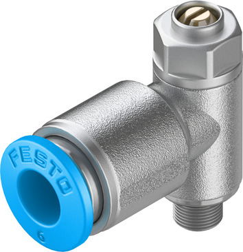 One Way Flow Control Valve Grla M5 Qs 6 D Festo Tw