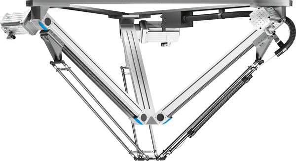 Parallel kinematic system, tripod