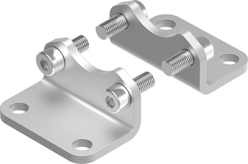 FESTO HNC-50 2-1/2" WIDTH 1-9/16" LENGTH NEW #138030 FOOT MOUNT 4 HOLE 
