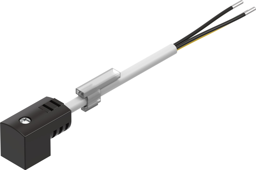 Plug socket with cable