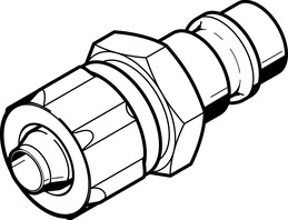 Festo 531639 Model KD4-CK-6 Quick Coupling Socket Festo 531639 Model KD4-CK-6 Quick Coupling Socket