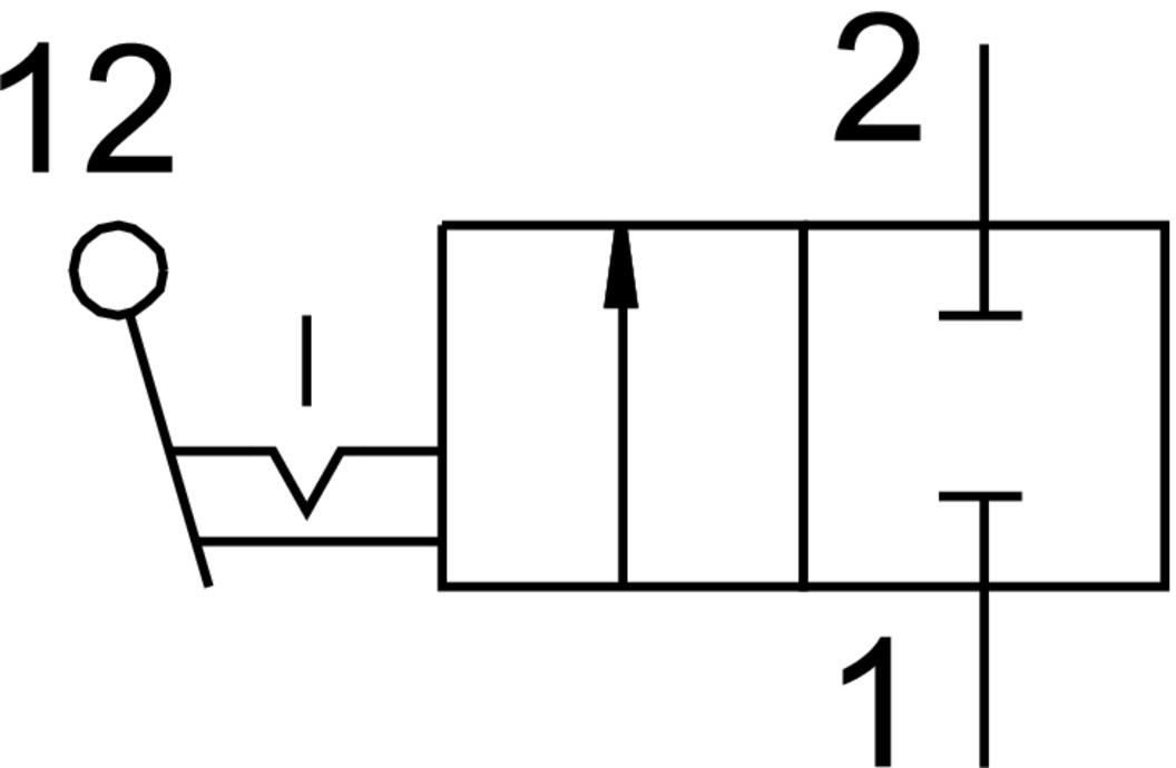 On off valve HE-2-QS-12 | Festo USA