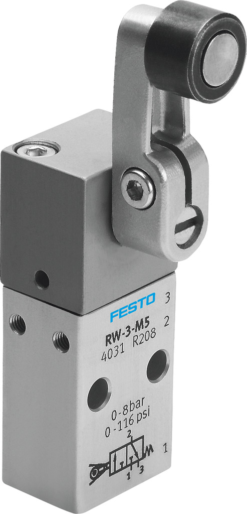 Swivel lever valve