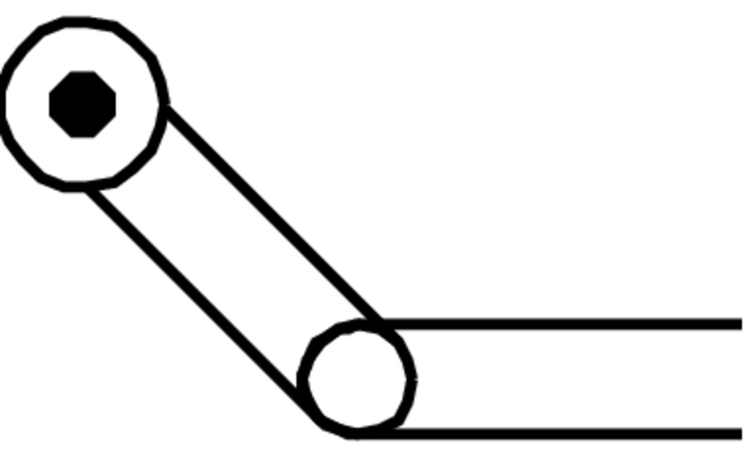 One-way roller lever