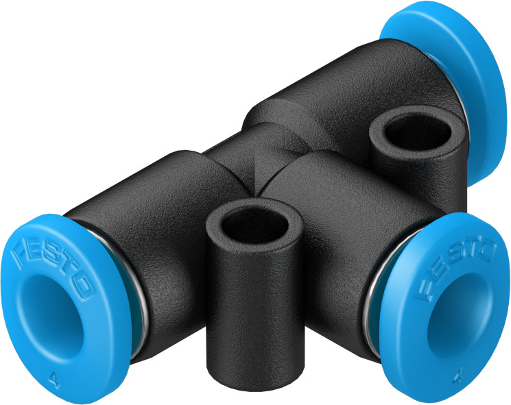 Push-in T-connector