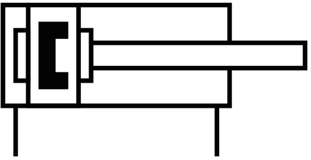 Compact cylinder